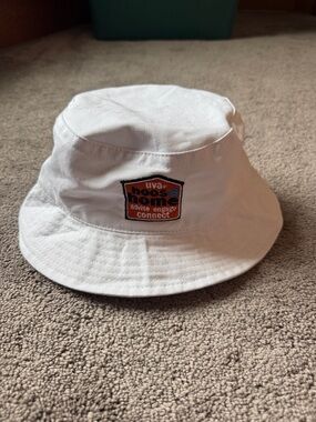 Hit UVA University Of Virginia White Bucket Hat SIZE OS